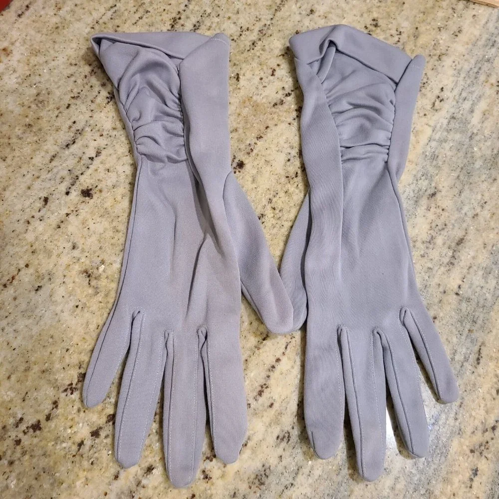 Vintage Size L XL Gray Nylon Stretch 12